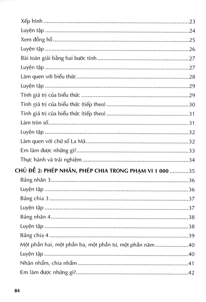 HƯỚNG DẪN GIẢI BÀI TẬP TOÁN LỚP 3 - TẬP 1 (Bám sát SGK Chân trời sáng tạo)